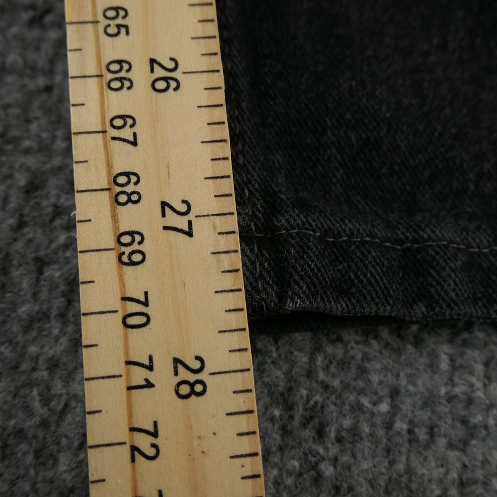 Vintage Levis 550 Jeans Mens 40x30 (38x27.5) Relaxed Black Denim Casual Workwear - Picture 11 of 13